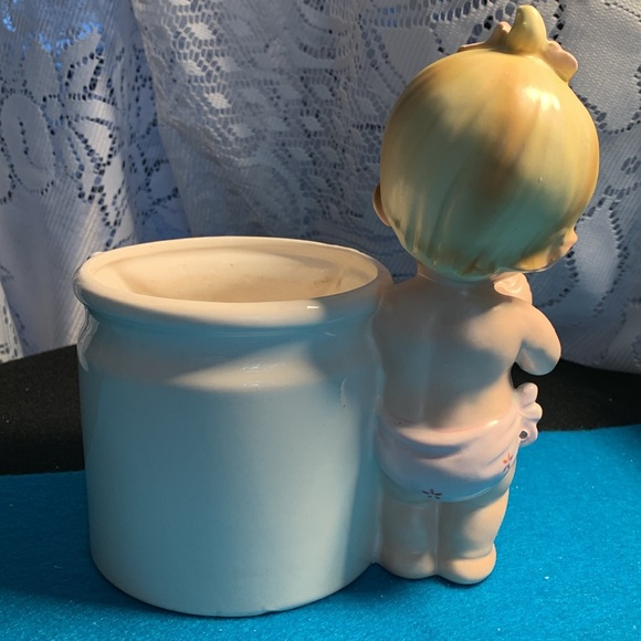 Vintage LEFTON CHINA BABY PLANTER - Picture 2 of 5